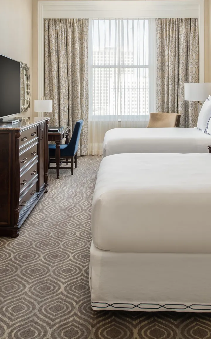 Double Queen Deluxe Guest Room At The Roosevelt