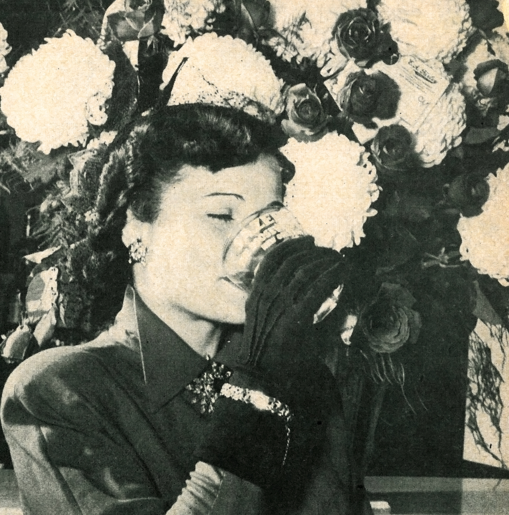 A guest at the Sazerac Bar, 1949