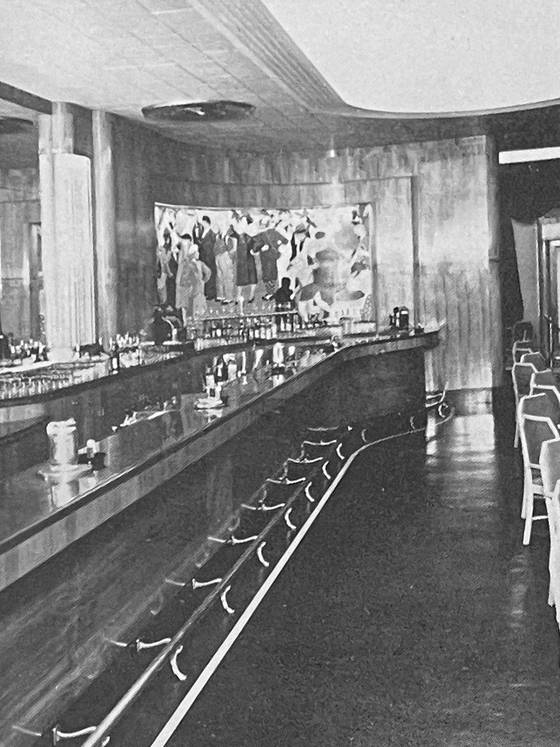 The Main Bar, Roosevelt Hotel, 1938