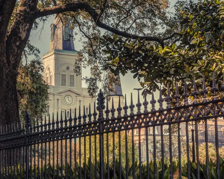 St. Louis Cathedral In New Orleans, Louisiana