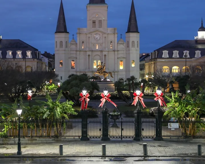 Jackson Square In New Orelans, Louisiana